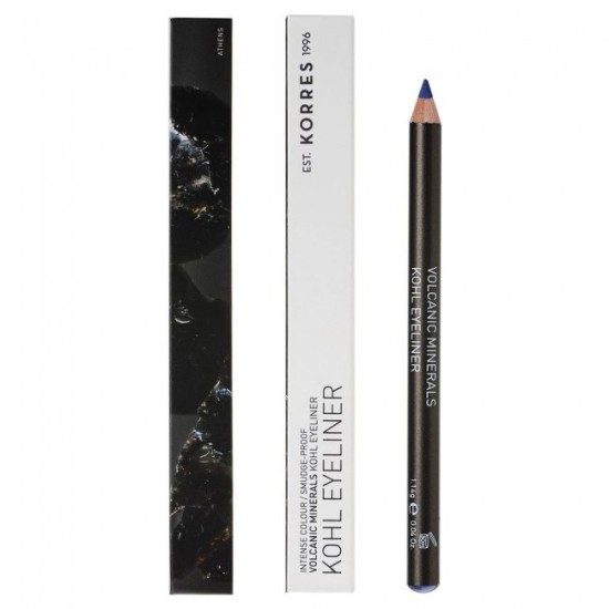 Korres Μολύβι Ματιών Volcanic Minerals Kohl Eyeliner 04 Μπλε 1,14gr