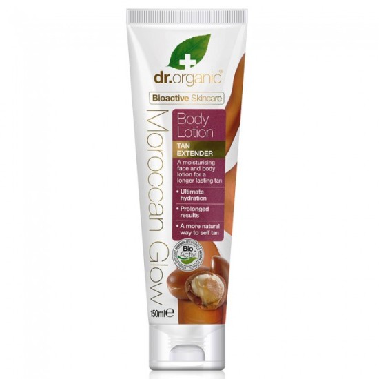 Dr.Organic Moroccan Glow Lotion Tan Extender 150ml