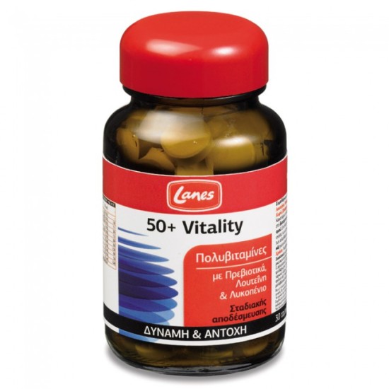 Lanes Mult 50+ Vitality 30 Tabs