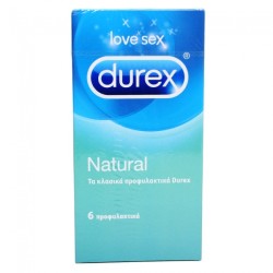 Durex Natural 6 τεμ