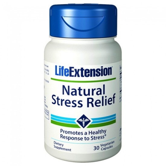 Life Extension Natural Stress Relief Formula 30 veg caps