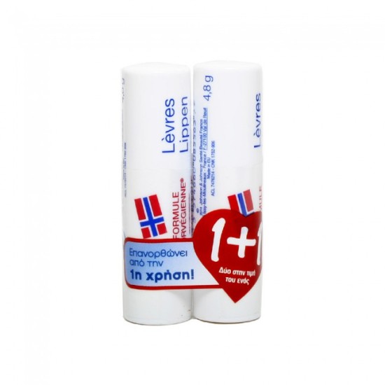 Neutrogena Norwegian Formula Lip Care Stick 4,8gr 1+1 ΔΩΡΟ