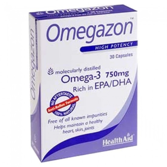 Health Aid Omegazon 750mg 30caps Blister