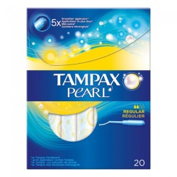 Tampax Pearl Regular Μικρή Έως Μέτρια Ροή 20 Ταμπόν