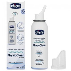 Chicco Physioclean Spray Ισότονο Θαλασσινό Νερό 6m+ 100ml