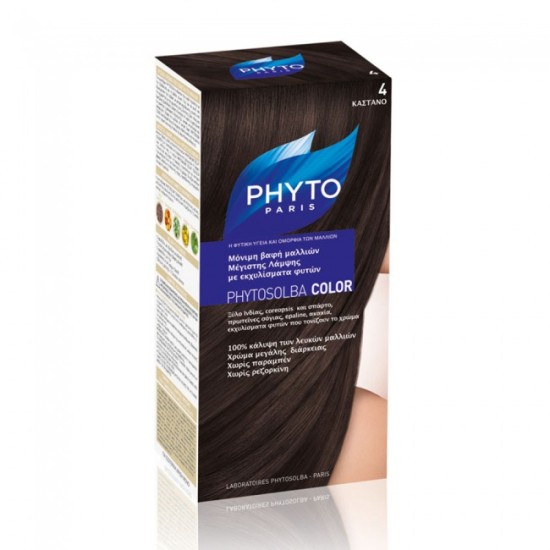 Phyto Phytosolba Color 4 Chatain Kit