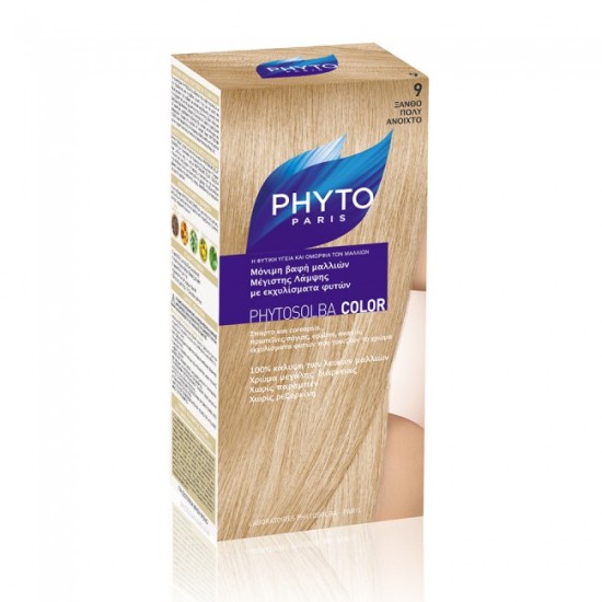 Phyto Phytosolba Color 9 Blond Tres Clair Kit