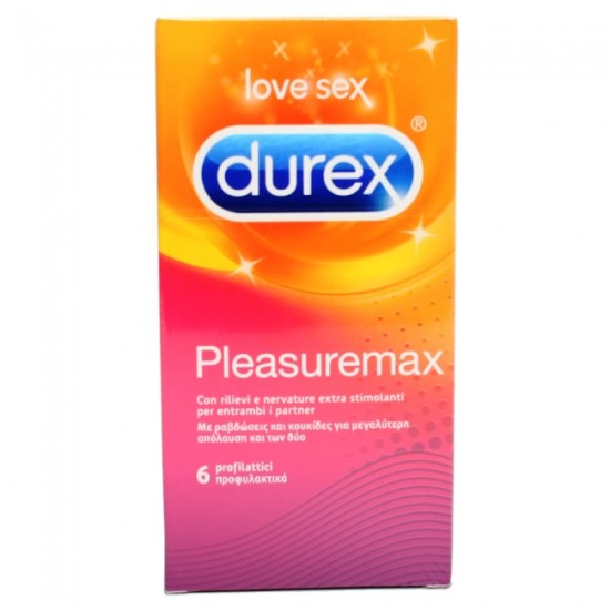 Durex Pleasuremax 6τεμ