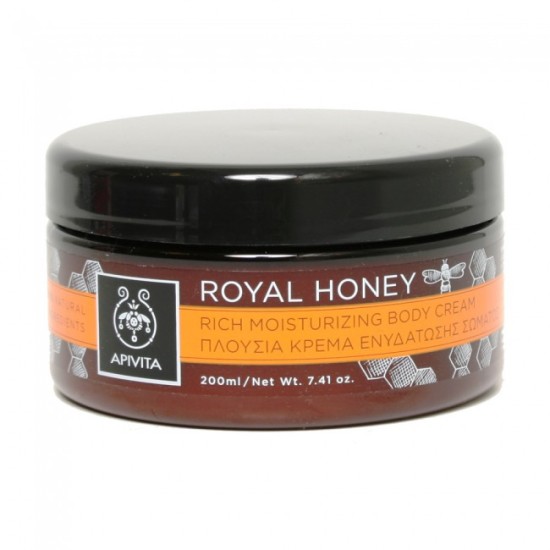 Apivita Royal Honey Πλούσια Κρέμα Ενυδάτωσης 200ml