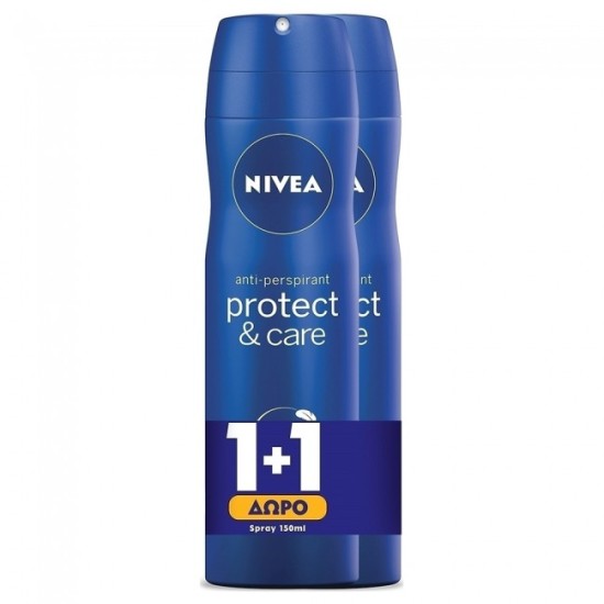 Nivea Protect & Care Spray 48h 150ml 1+1 ΔΩΡΟ