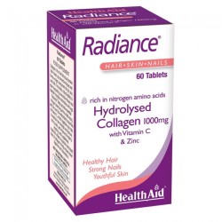 Health Aid Radiance Hydrolysed Collagen 1000mg with Vit.C‎ 60 tabs