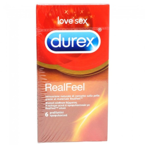 Durex Real Feel 6 Προφυλακτικά