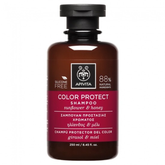 Apivita Color Protect Shampoo Με Ηλίανθο & Μέλι 250ml