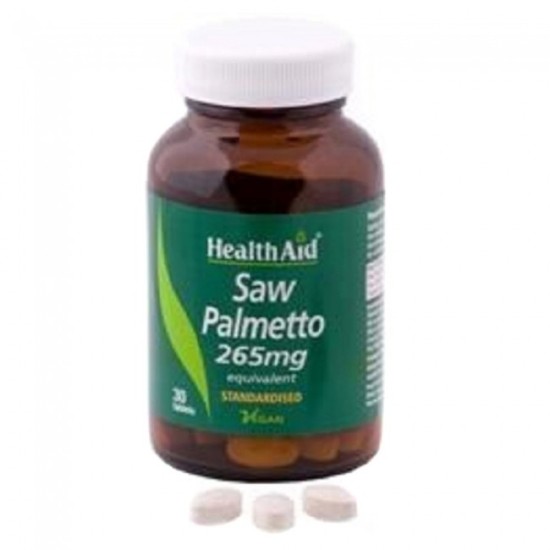 Health Aid Saw Palmetto Berry Extract Tablets 30