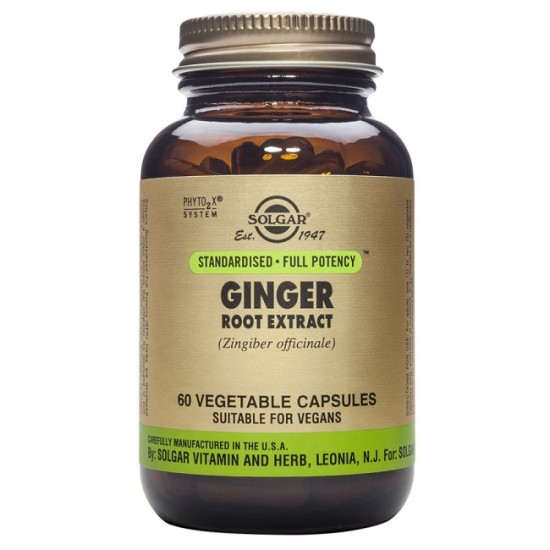 Solgar SFP Ginger Root Extract 60caps