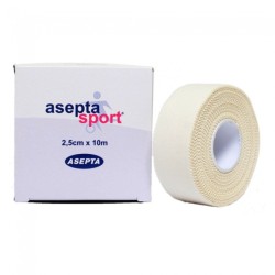 Asepta Sport White 2.5cm x 10cm