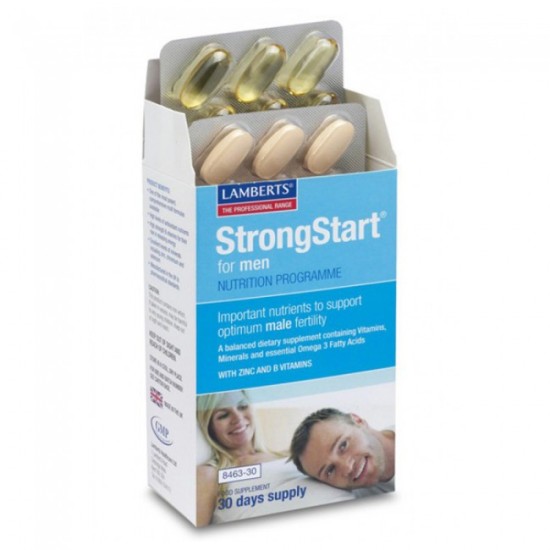 Lamberts Strongstart For Men 30caps & 30tabs