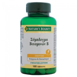 Nature's Bounty Σύμπλεγμα Βιταμινών Β 100tabs