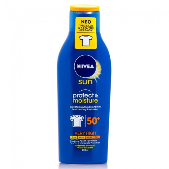 Nivea Sun Protect & Moisture Lotion SPF 50+ 200ml