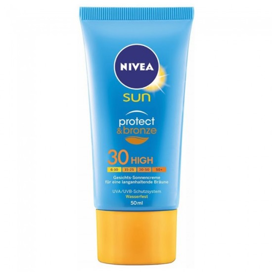 Nivea Sun Protect & Bronze Face Cream SPF30 50ml