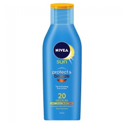 Nivea Sun Protect & Bronze Lotion SPF 20 200ml