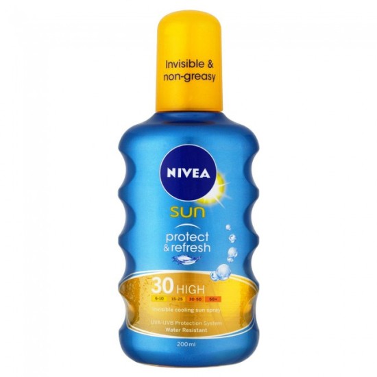 Nivea Sun Protect & Refresh Invisible Spray SPF 30 200ml