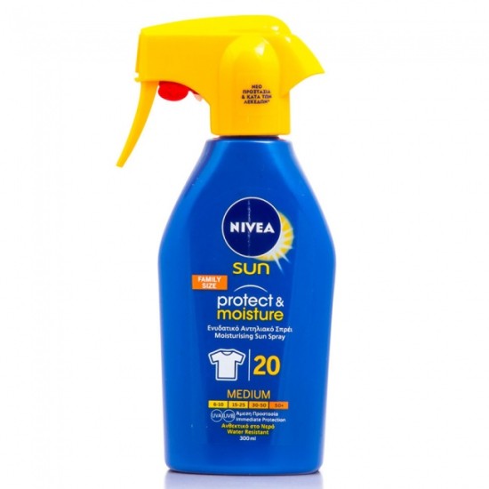 Nivea Sun Protect & Moisture Trigger Spray SPF20 300ml