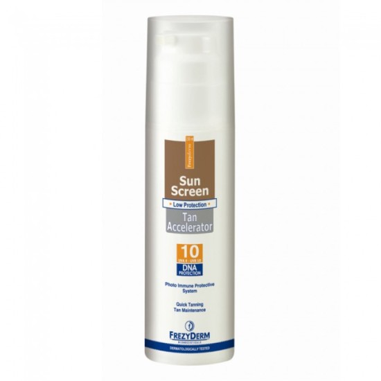 Frezyderm Sunscreen Tan Accelerator spf10 150ml