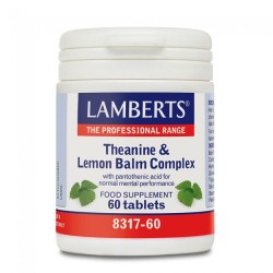 Lamberts Theanine & Lemon Balm Complex 60tabs