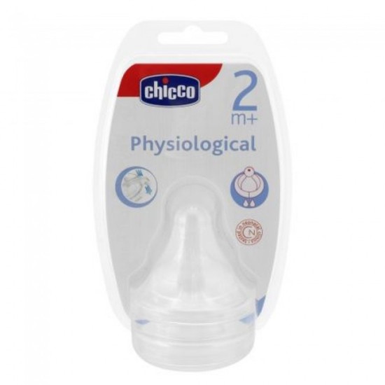 Chicco Θηλή Σιλικόνης Με Μέτρια Ροή 2m+