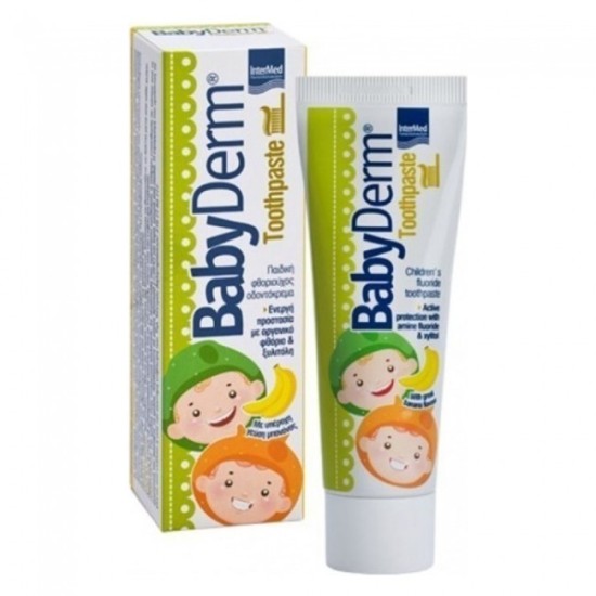 BabyDerm Toothpaste Μπανάνα 50ml