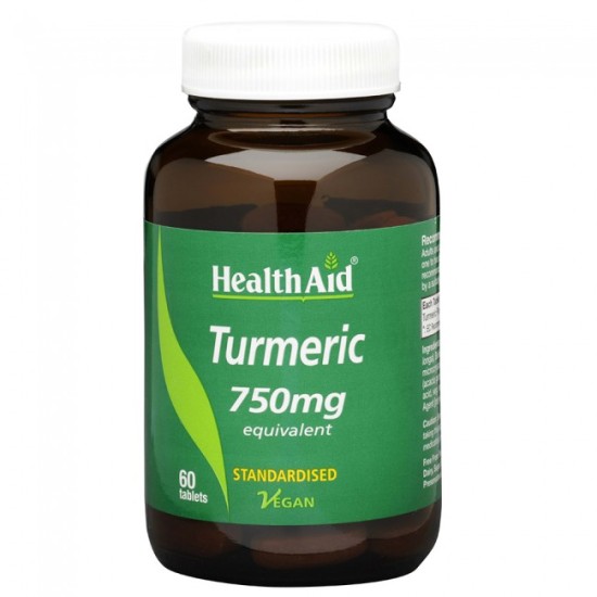 Health Aid Turmeric 750mg 60tabs