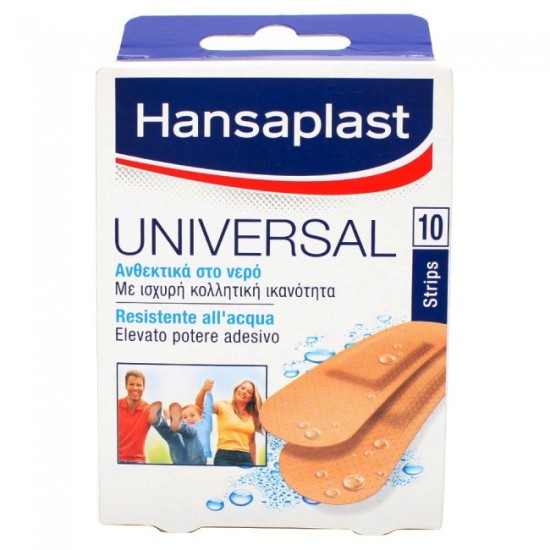 Hansaplast Universal Water Resistant 10 Strips