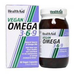 Health Aid Vegan Omega 3 6 9  60 Vegan Caps