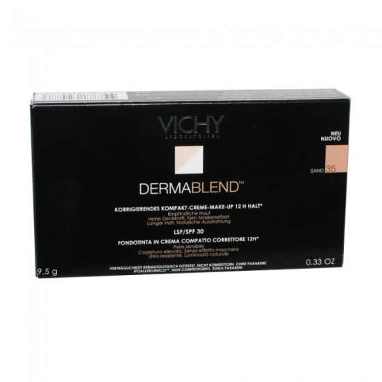 Vichy Dermablend Fond De Teint Compact Creme Correcteur 35 9,5gr