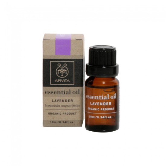 Apivita Βιολογικό Αιθέριο Έλαιο Lavender Λεβάντα 10ml