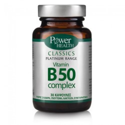 Power Health Vitamin B 50 Complex Classics Platinum Range Caps 30