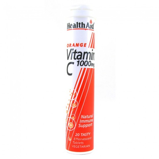 Health Aid Vitamin C 1000mg Orange 20 tabs