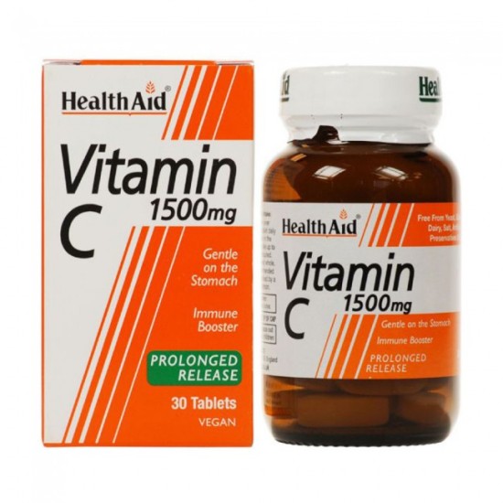 Health Aid Vitamin C 1500mg Prolonged Release Tablets 30