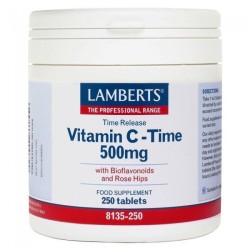 Lamberts Vitamin C Time Release 500mg 250tabs