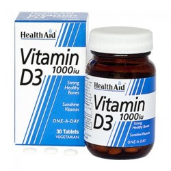 Health Aid Vitamin D3 1000iu 30tabs