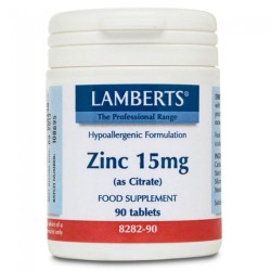 Lamberts Zinc 15mg Citrate 90tabs