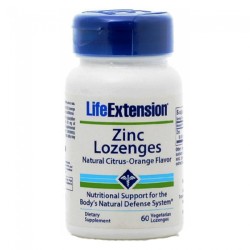 Life Extension Zinc Lozenges 60 caps